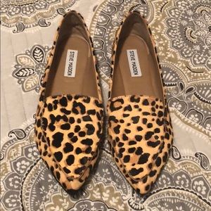 Steve Madden Feather Loafer Leopard